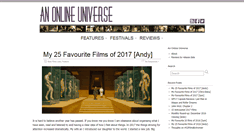 Desktop Screenshot of anonlineuniverse.com